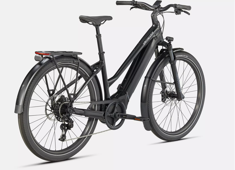 Specialized Turbo Vado 5.0 Step-Thru Electric Bike 2024 Cast Black/SIL-3
